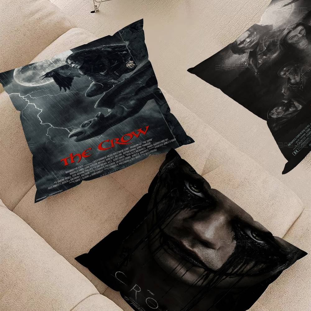 Classic Movie T-The Crow Pillow Gift Home Office Decoration Bedroom Sofa Car Cushion Cover case 45x45