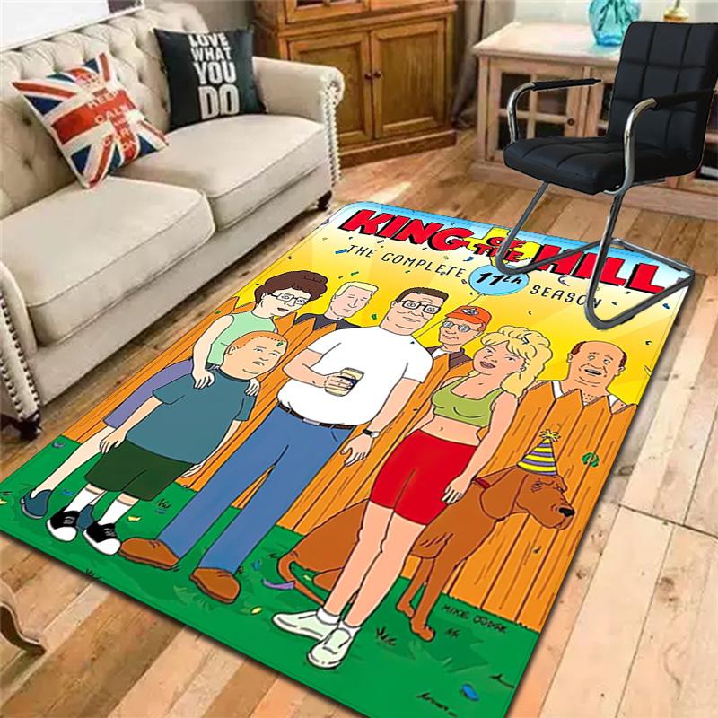 Family on the Mountain Peak Rug Floor Mat for Living Room or Bedroom Soft and Comfortable Carpet a Gift for Birthday and Holiday.PFF260912074