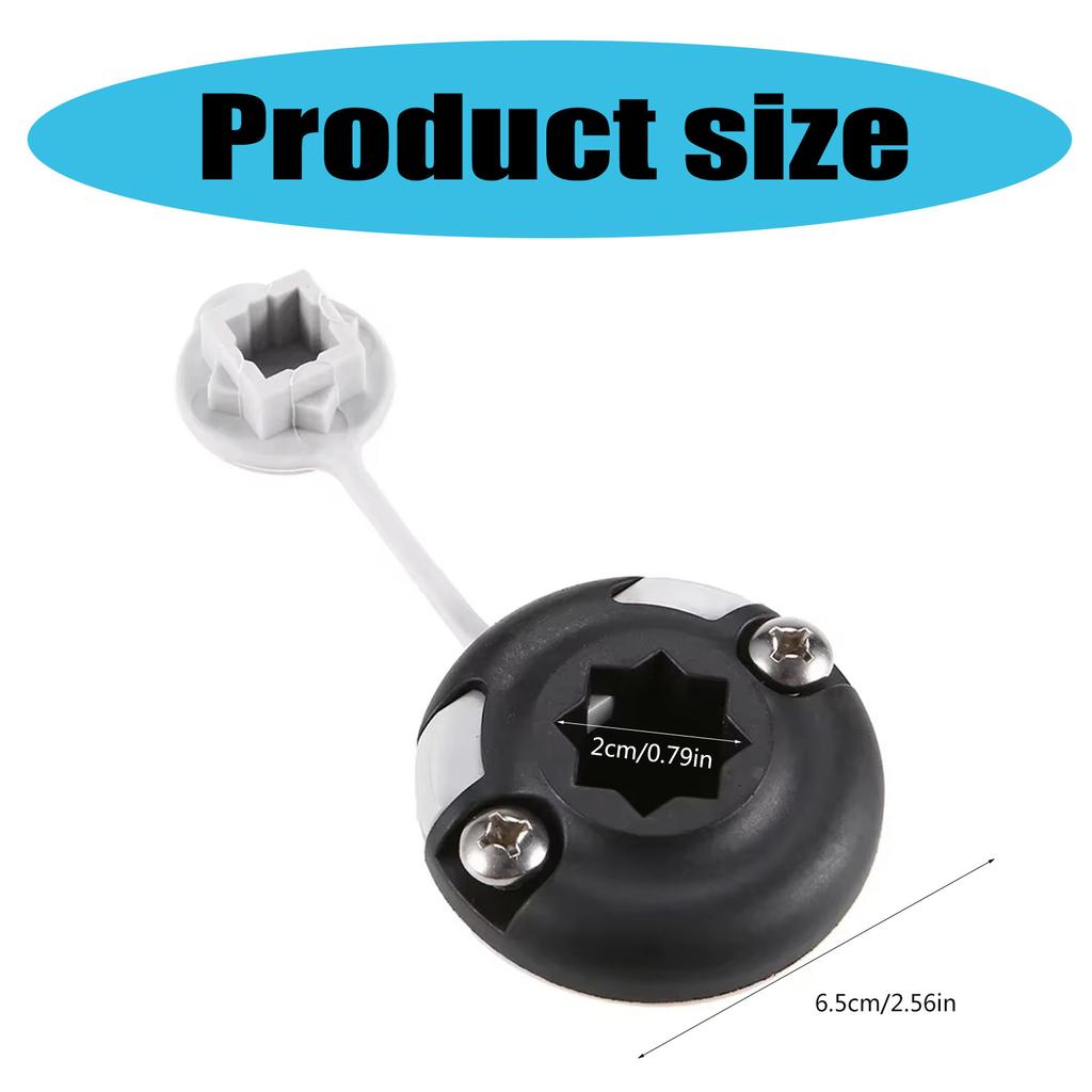 Крепление для каноэ-каяка с винтами, надувная лодка, держатель для удочки для морской рыбалки, крепление для перил лодки