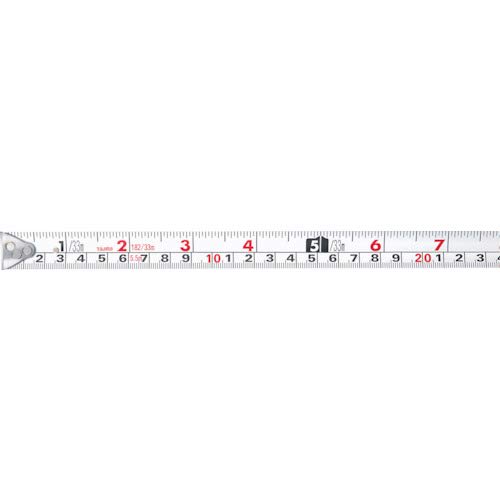 TAJIMA Convex Measure, 3.5m X 19mm, High 19, with Shaku Equivalent Graduations, H1935SBL, White