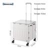 Shixun Outdoor Collapsible Trolley Storage Box