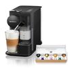 Nespresso Capsule Coffee Maker Lattissima One Plus Shadow Black Water Tank Capacity 1L Compatible with Milk Recipe F121-BK-W