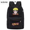 Школьный рюкзак для мальчика с неоновым изображением из мультфильма «NARUTO»