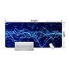 Stock Market Chart Pattern Extended Mouse Pad Office Mousepad Speed Keyboard Pads 100x50cm Table Carpet Computer Gamer Desk Mat
