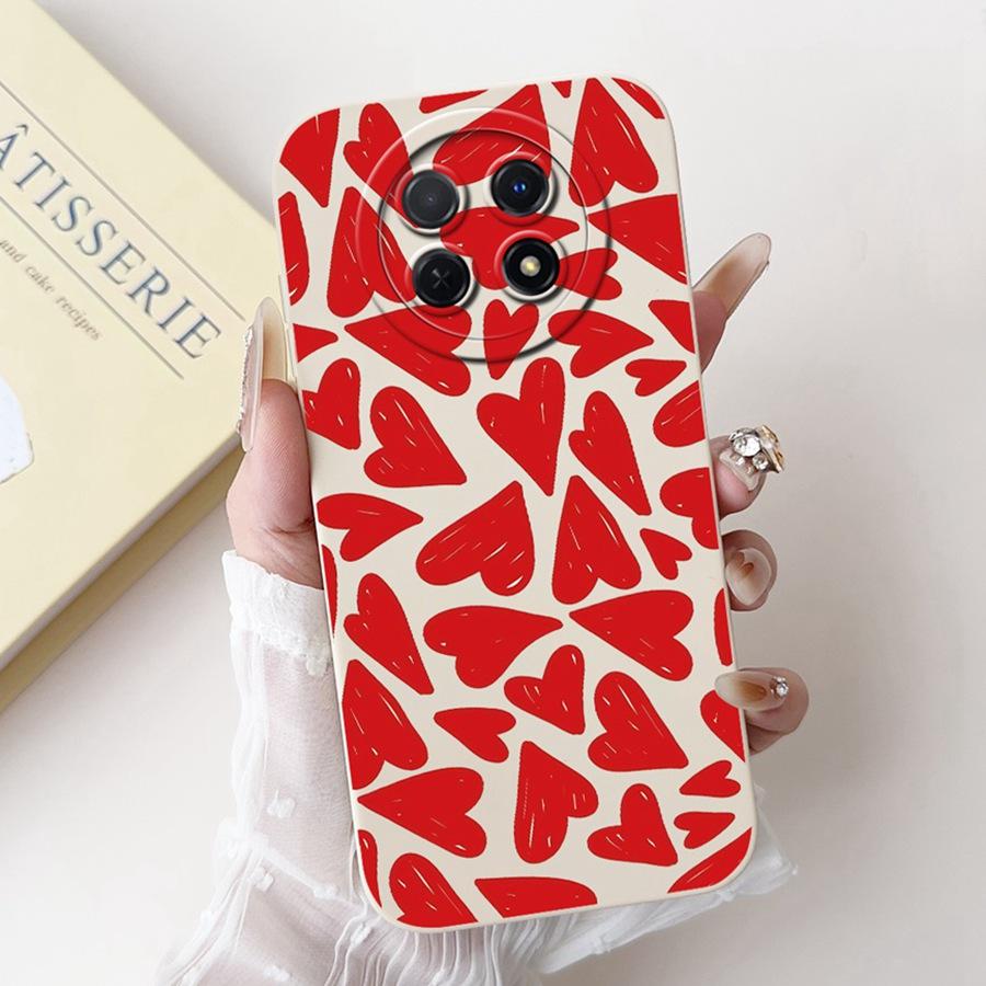 For Realme 12 12Plus 12X Case New flower Printed Proective Back Cover Soft Silicone Bumper for Realme12 12 X 12 Plus Couqe