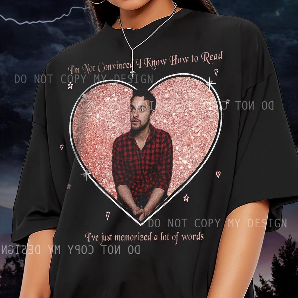 I'm Not Convinced I Know How to Read, Funny Nick Miller Shirt, Sarcastic Quote Tee