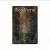 Металлическая табличка Жестяные знаки Bloodborne Настенное украшение Винтажные художественные постеры Жестяная картина для мужской пещеры Дома Кафе Игровой комнаты Клуба Бара