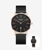 [St Scott London] Набор часов St Scott London Nova Date с сетчатым браслетом и ремешком НАТО ST5503M-SET