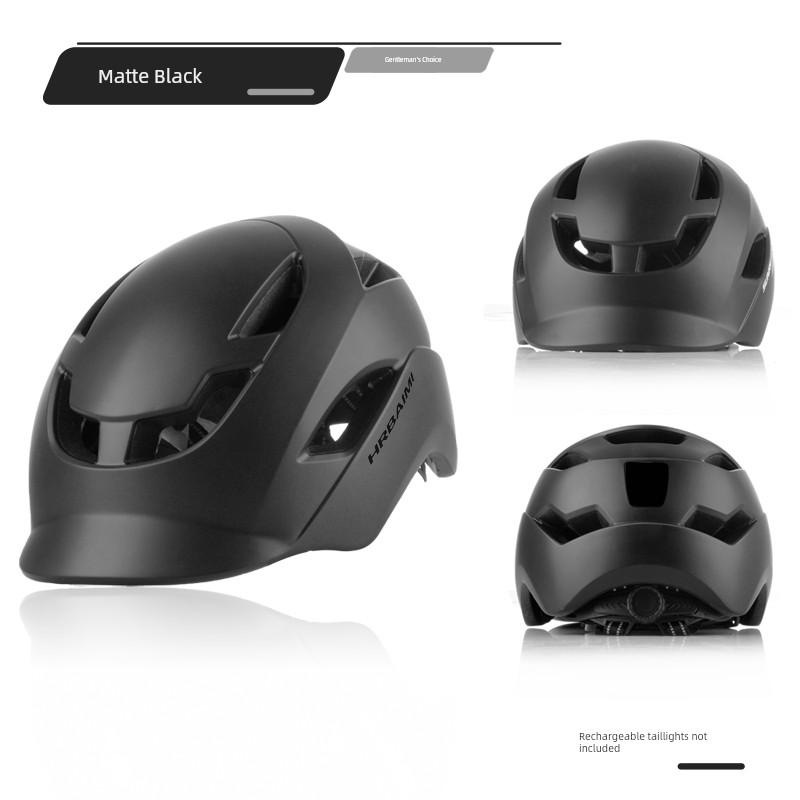 Cycling Helmet City Casual Summer Breathable Mountain Highway Vehicle Bicycle Safety Cap Bicycles for Men and Women Equipment