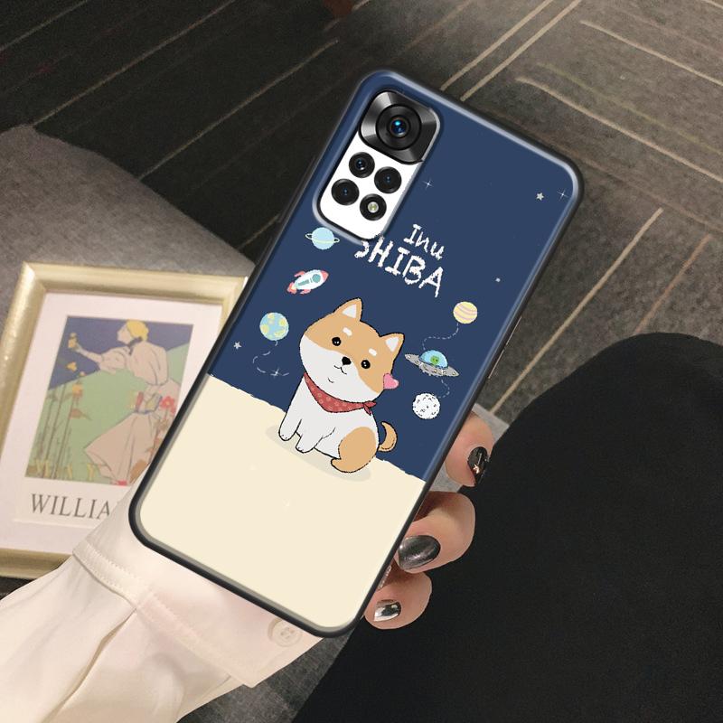 Cute Shiba Inu Funda For Xiaomi Redmi Note 14 9 10 11 12 13 Pro 9S 10S 11S 12S Redmi 13C 10C 12C 14C Case