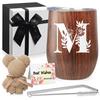Personalized Birthday Gift for Bear Personalized Stainless Steel Mug with Popular Gift for Female Farewell Wedding Greeting Gift Tumbler, Women,