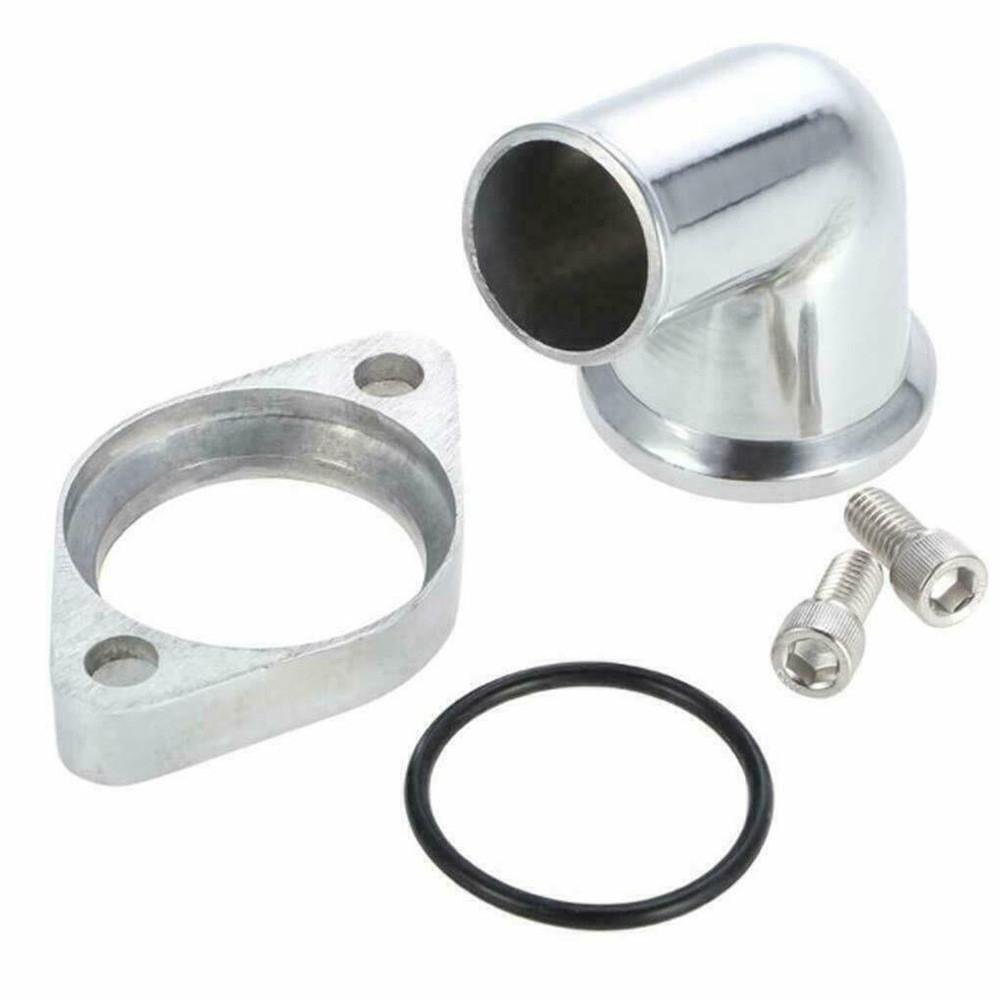90° Swivel Water Neck Thermostat Housing For SBC CBC Chevy 283 327 350 396 454