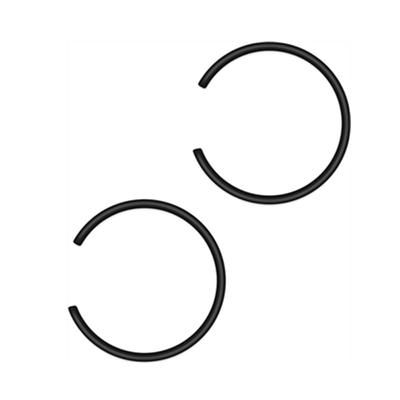 2x Стопорное кольцо C-образной формы для держателя передней оси 68146592AA для Dodge Ram 1500 2012-2017