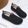 Old ******* Cloth Shoes Women's ****** and Autumn New Breathable Mother Shoes S**t Sole One Pedal Doudou Shoes Non-slip Walking Shoes