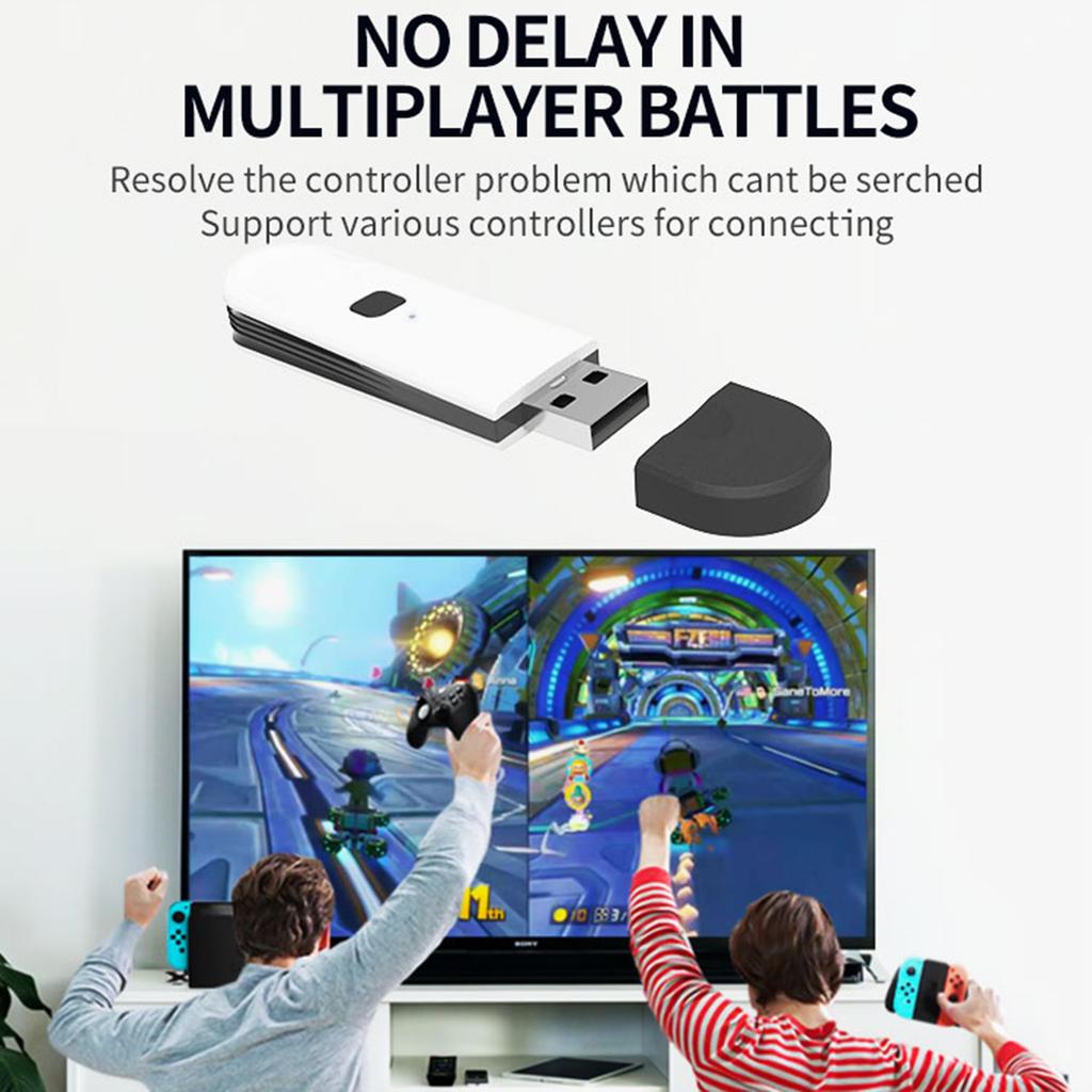 Адаптер игрового контроллера TOPWOLF HS-SW470, совместимый с Bluetooth, конвертер геймпада для PS5/PS3/PS4/Nintendo Switch Pro/Xbox One