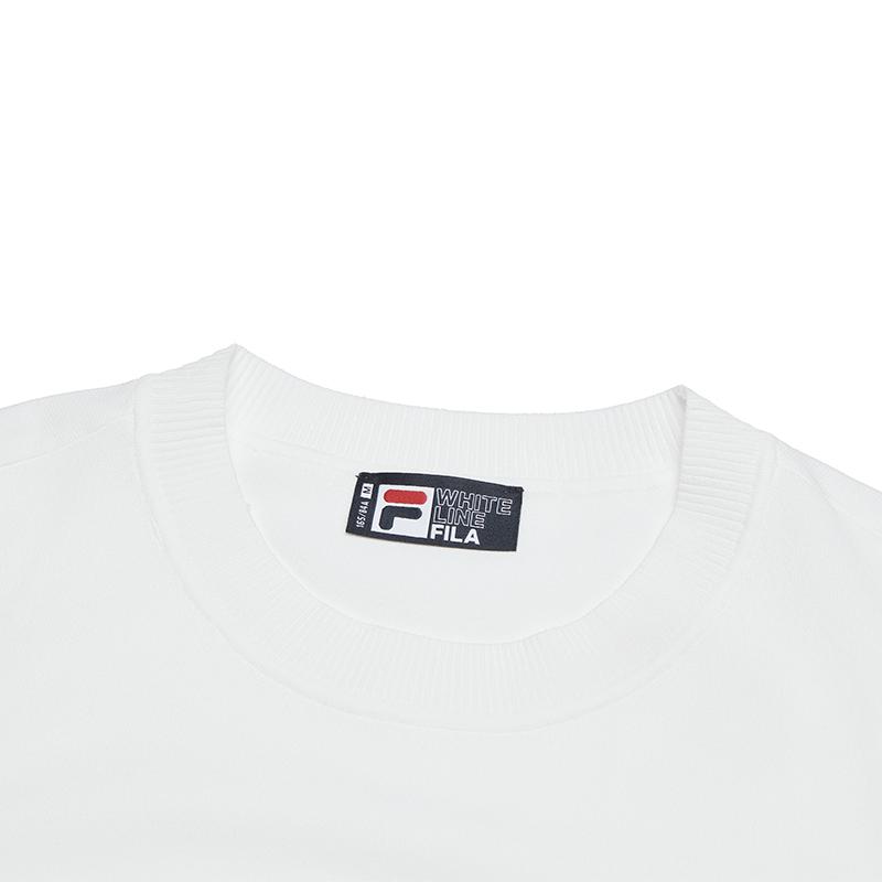 Новая женская футболка FILA Regular, ярко-белая, F11W528404F-WT