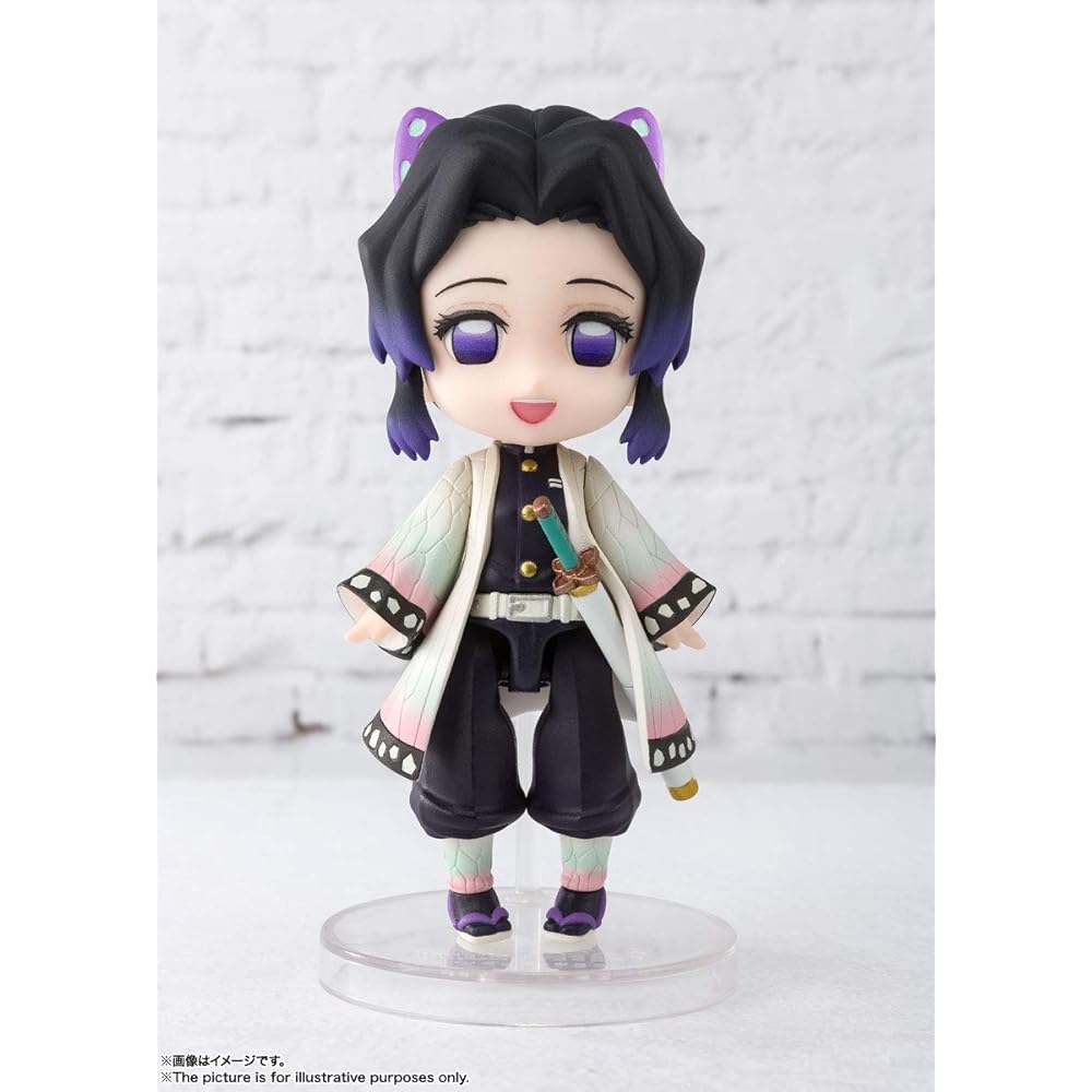 TAMASHII NATIONS Figuarts mini Клинок, рассекающий демонов Синобу Кочо 90 мм ПВХ АБС Окрашенная фигурка