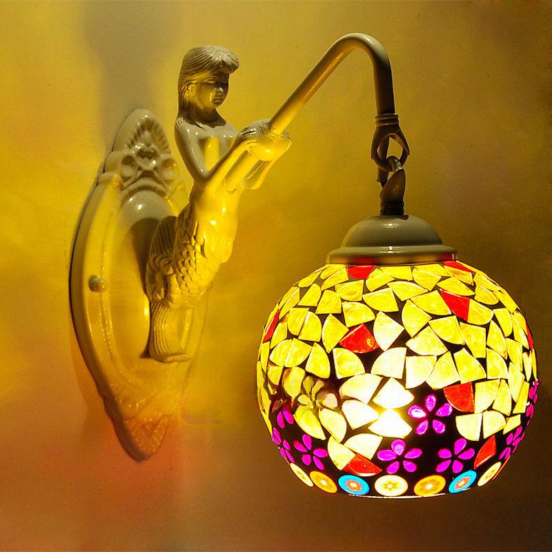 Настенный светильник в стиле ретро, ​​винтажный декор, настенные светильники для гостиной, комнатные бра, декоративное освещение