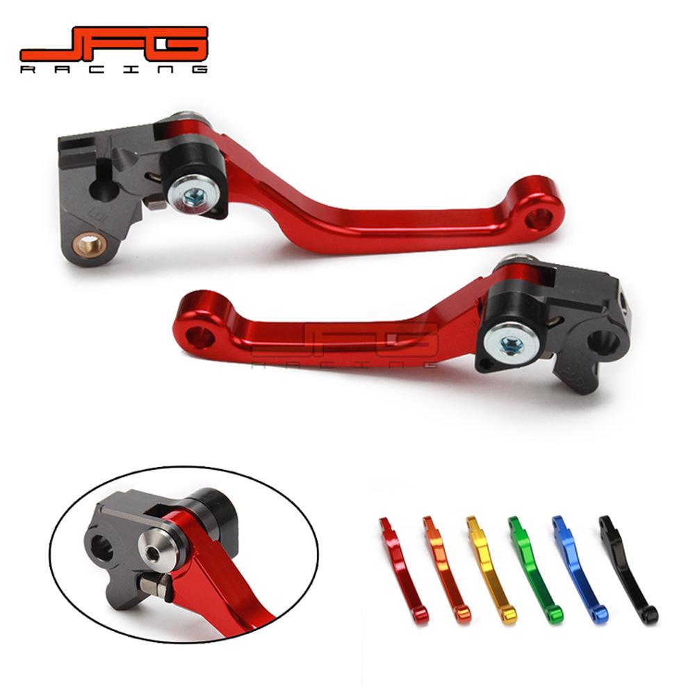 Aluminum Alloy Bullhorn Brake & Clutch Lever for CR80R/85R/125R/250R Off-Road Motorcycles