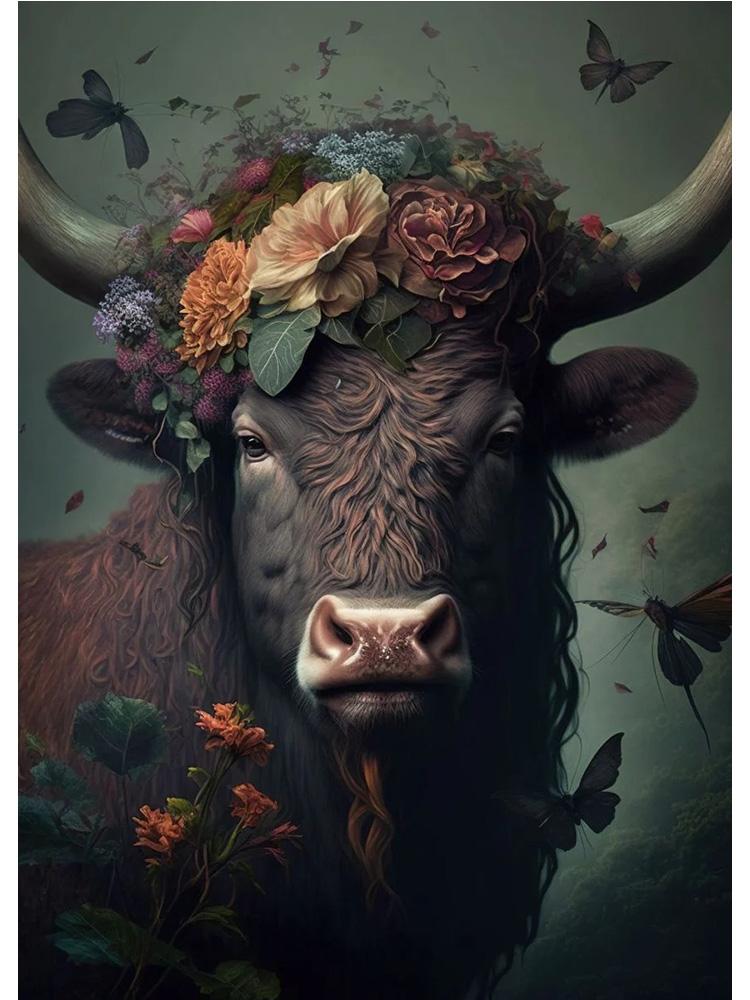 Винтажные животные в джунглях, цветы, холст, картина, печать плакатов, павлин, тукан, попугай, слон, обезьяна, настенная живопись, домашний декор для комнаты