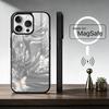Liquid Metal Aesthetic Phone Case For IPhone17 16 15 14 13 12 11 Plus Pro Max Plus Wireless Charger Cover Funda