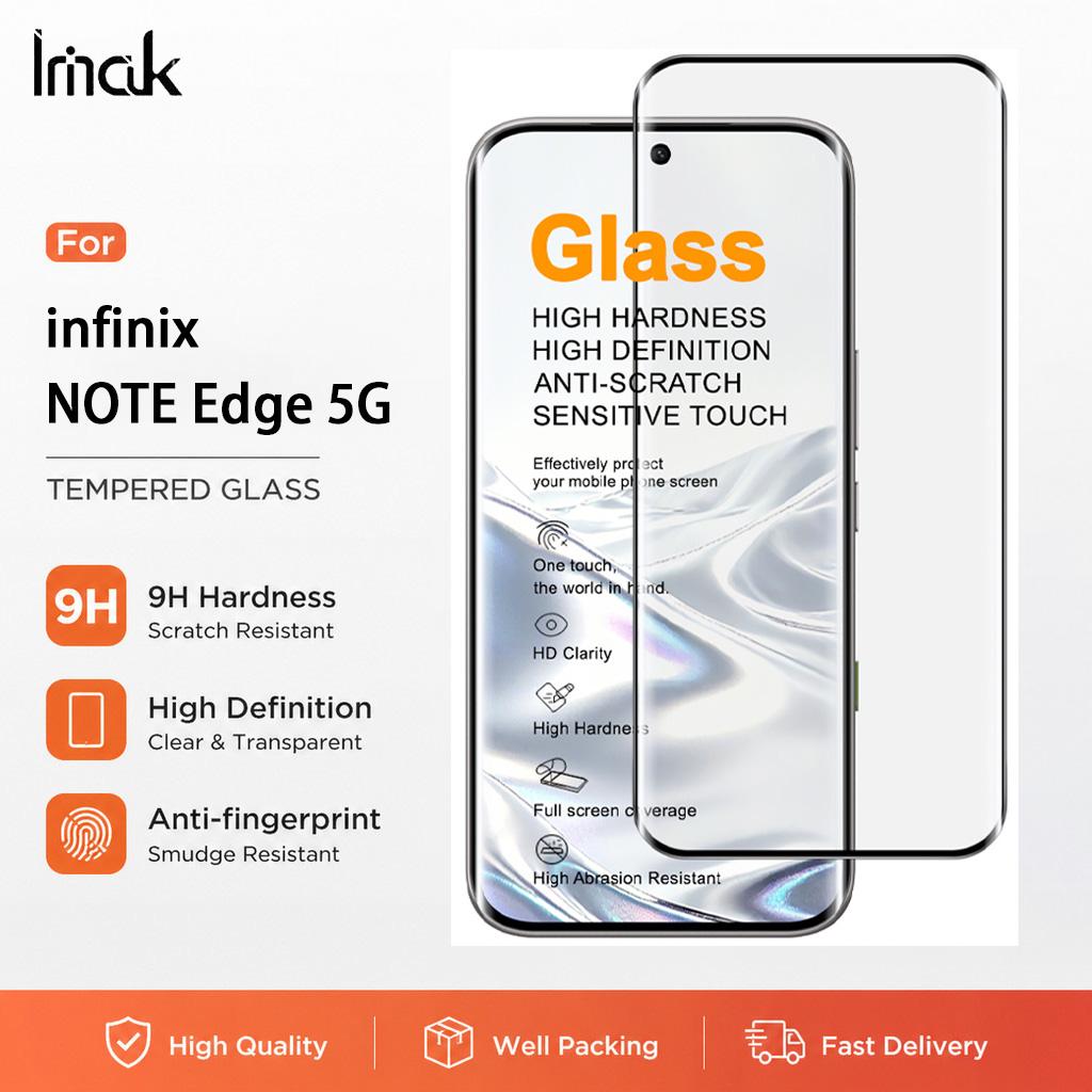 Infinix NOTE Edge 5G Стекло IMAK 3D Изогнутое Полный Экран Закаленное Стекло Пленка