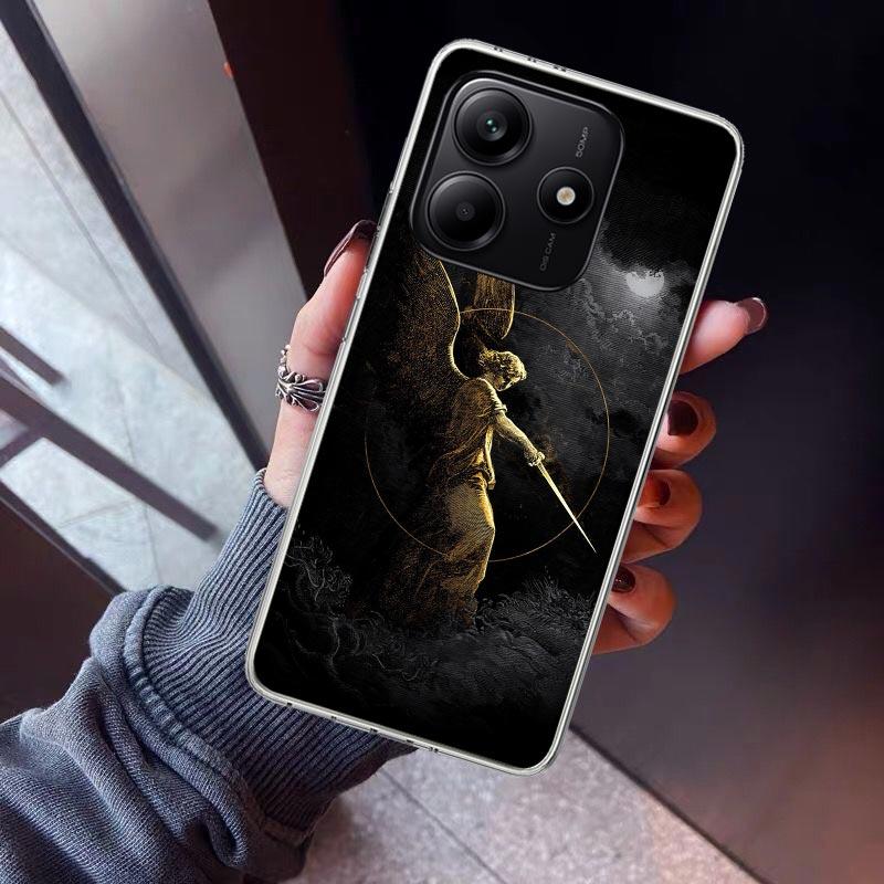 Чехол для телефона Архангел Михаил Для Xiaomi Redmi Note 15 14 14S 13 12S 12 Pro Plus 11S 11 10S 10 4G Чехол 11E 11T 5G Печать Fundas R