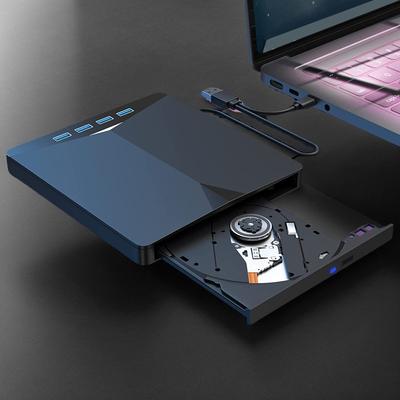 7 в 1 USB3.0 Type-C CD ROM рекордер высокоскоростной CD DVD рекордер плеер тонкий внешний мобильный привод CD DVD рекордер для ноутбука ПК