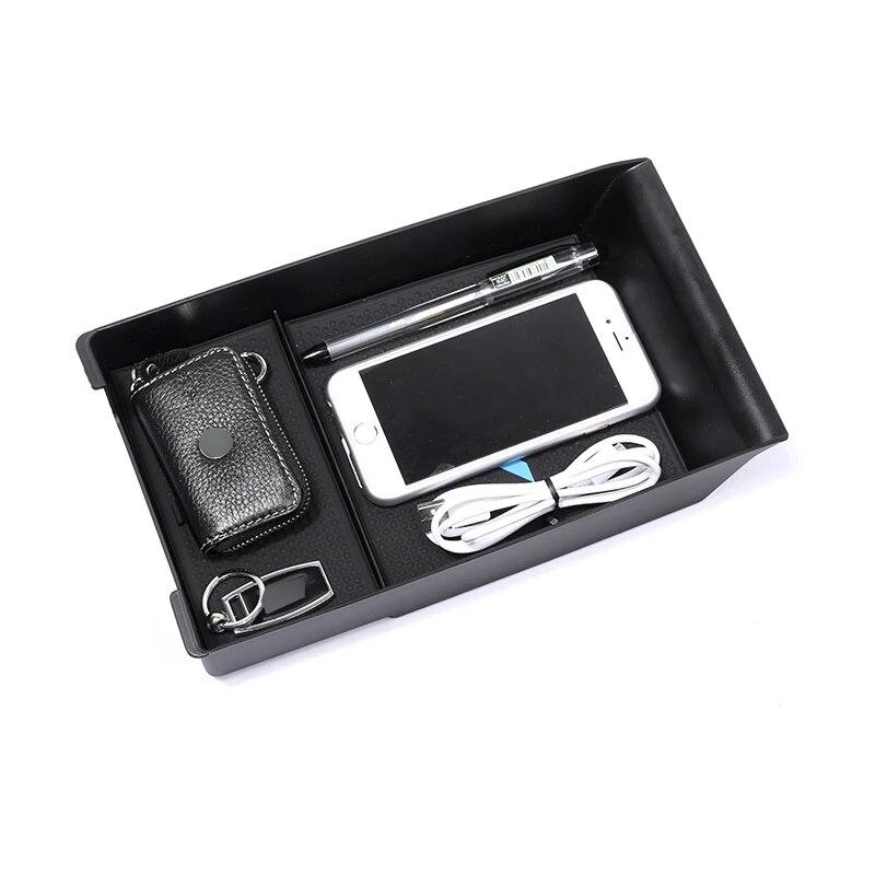 Car Central Control Armrest Storage Box For BMW X5 F15 X6 F16 2014-2018 Stowing Tidying Auto Interior Decoration Accessories