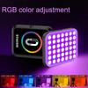 Rgb Led Fill Light Live Broadcast Lamp 3 Color Atmosphere Portable Selfie Light For Phone Camera