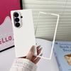 Роскошный ультратонкий жесткий чехол-накладка для Samsung Galaxy Z Fold 7/6/5/5G/ZFold7/Z Fold 3/4/5 Ударопрочный Конфетный однотонный чехол