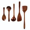 Набор кухонной утвари Natural Komu из 5 предметов, набор кухонной утвари, деревянная кухонная утварь, деревянные ложки для приготовления пищи, удобная ручка для приготовления пищи, ложка для риса