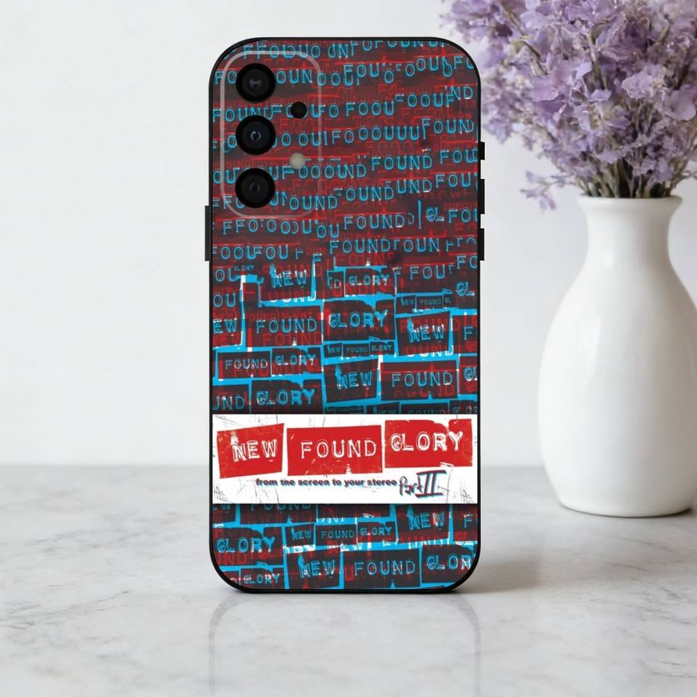 Панк N-New Found Glory Чехол для телефона Samsung Galaxy A73,A72,A71,A70,A53,A52,A51,Другие Мягкий Черный Корпус