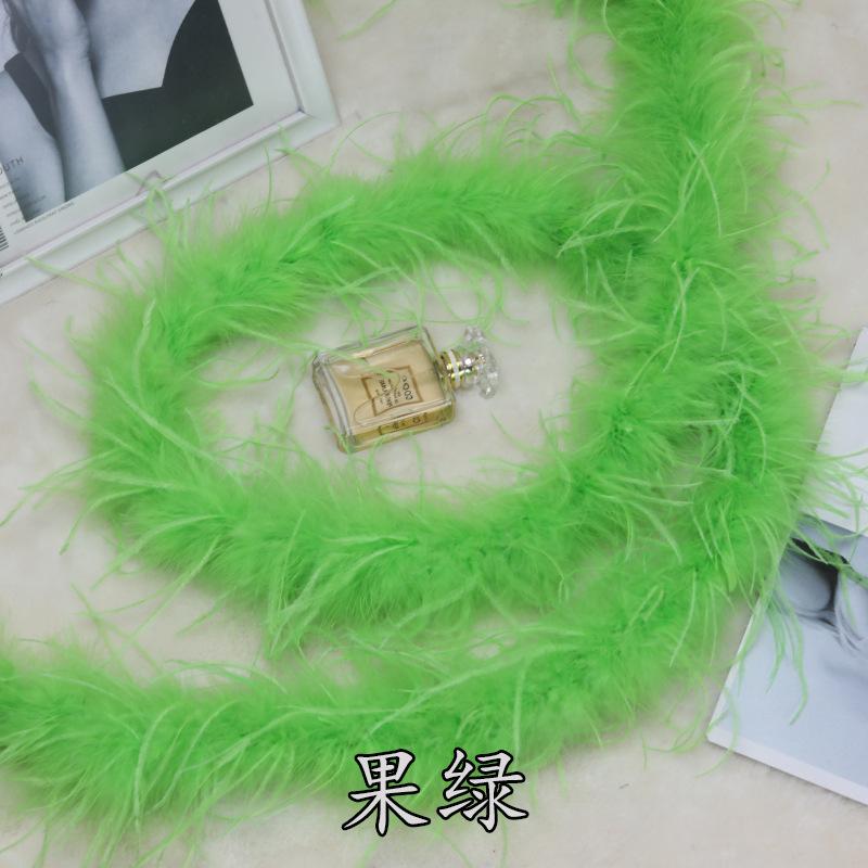 5 Layers Ostrich Top Encryption Thickened Feather Fleece Strip Catwalk Show Costume Decorative Ostrich Feather Strip