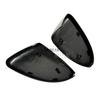 2pc Carbon Side Wing Mirror Cover Cap for Volkswagen Jetta MK7  -2025 W/O turn signal VII  Auto replace part