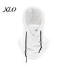 Cold Weather Full Head Cover Balaclava Fleece Ski Mask, Winter Windproof Arctic Velvet Thermal Camping Face Cover, Comfortable Neck Warmer for Outdoor