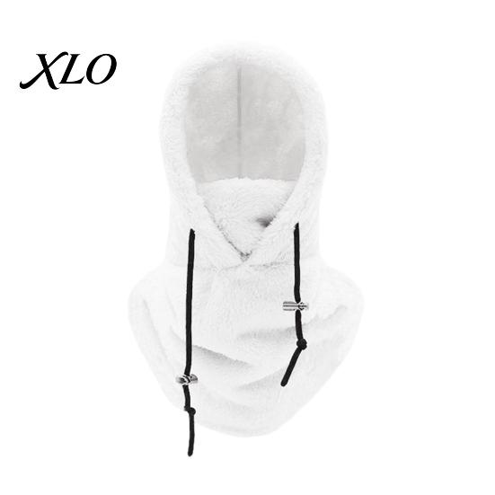 Cold Weather Full Head Cover Balaclava Fleece Ski Mask, Winter Windproof Arctic Velvet Thermal Camping Face Cover, Comfortable Neck Warmer for Outdoor