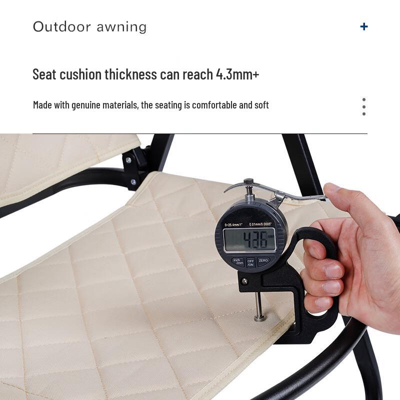 Padded Portable Folding Kermit Camping Chair
