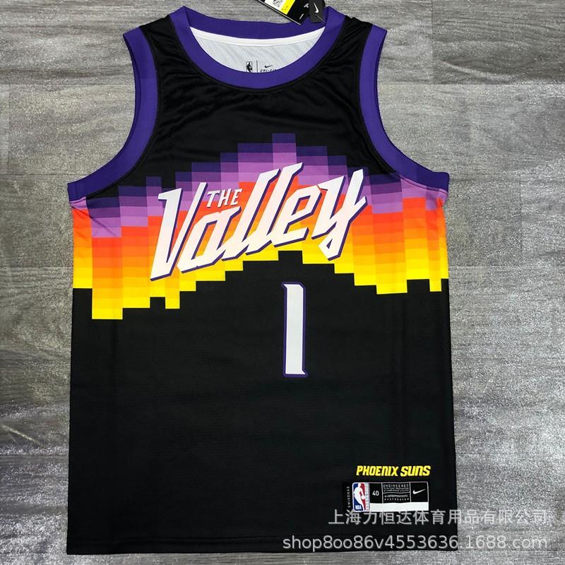 Basketball Jerseys - Suns Booker 1 Durant 35 Timberwolves Edwards 5 Breathable Sports Shirts