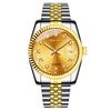 Rhinestone Calendar Mens Watches Business Quartz Watch Wristwatch