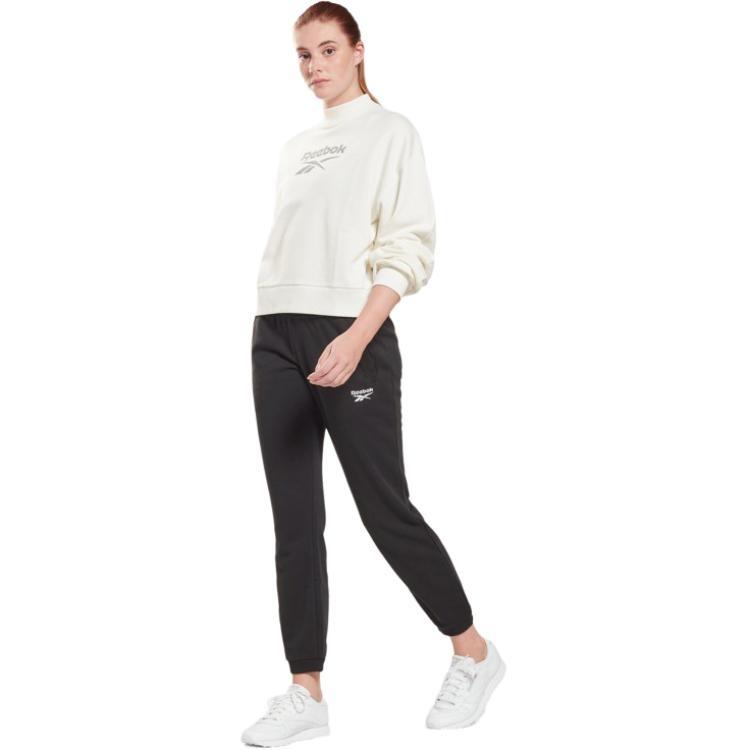 Reebok Casual Pants Women's Black Moderate Cuffed Pants GV5526