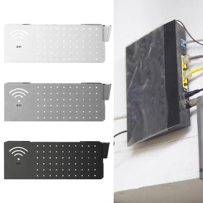 Коробка для хранения домашнего роутера, беспроводной Wi-Fi, ТВ-приставка, настенная полка для хранения, для гостиной, спальни, сортировочное хранение