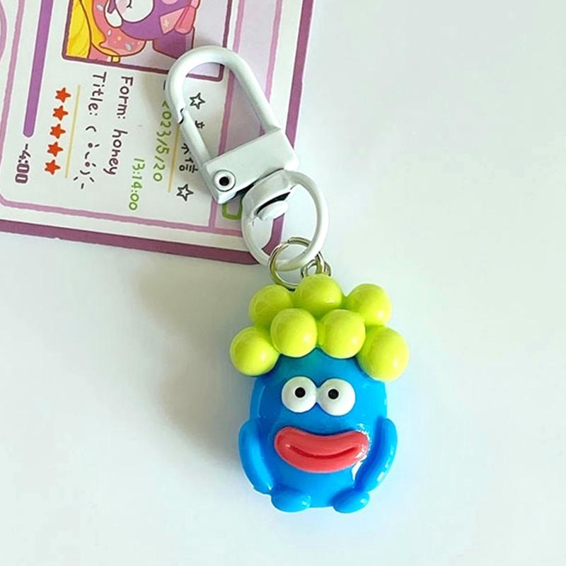 Забавная сосиска большой рот монстр брелок мультфильм кукла кулон брелок рюкзак подвески украшение автомобиля сумка аксессуары