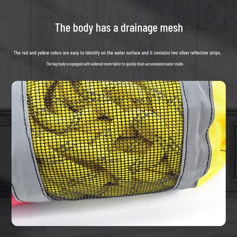 Siyi'an 15m Reflective Water Rescue Rope Bag
