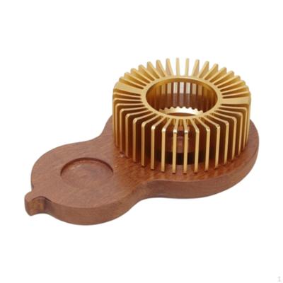 Алюминиевый чайник для подогрева, креативные украшения для дома, практичная основа для подогрева чая