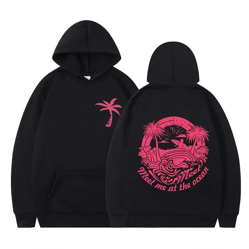 Mens Oversized Drop Shoulder Hooded Sweatshirt Loose Fit Casual Streetwear Winter Cotton Blend