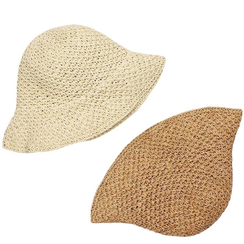 Соломенная шляпа, закрывающая лицо, большая окружность головы, плетеная шляпа от солнца, женская летняя соломенная плетеная солнцезащитная шляпа для пляжа, складная