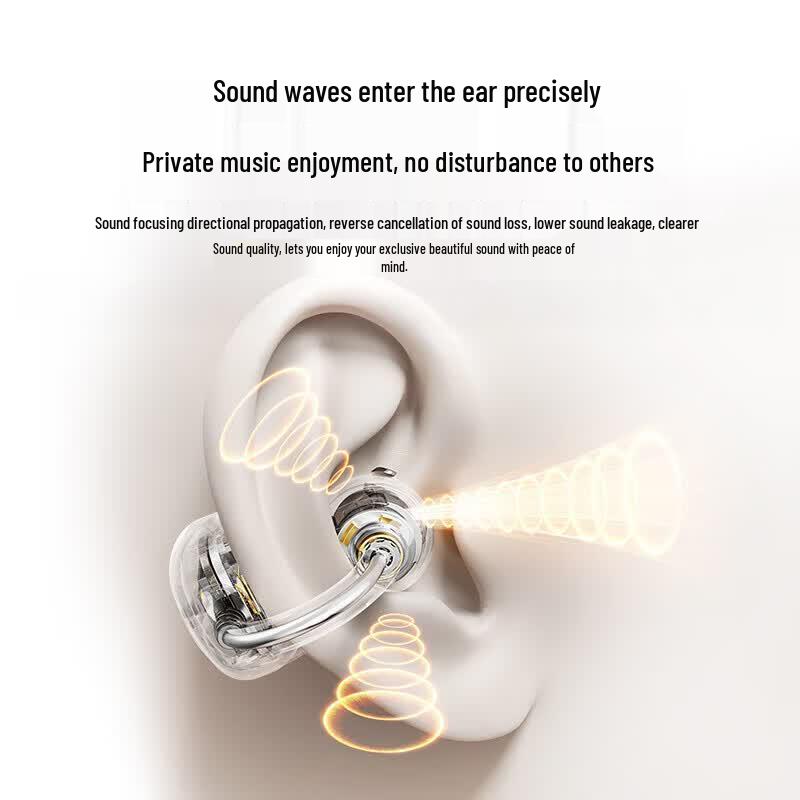 Lenovo RS107 Ear Clip Wireless Bluetooth Earbuds
