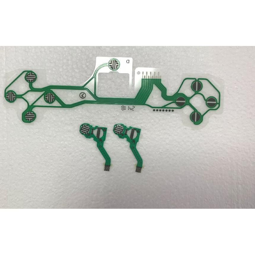 100pcs Film For PS2 PS3 PS4 Pro Slim Controller Conductive Film Keypad Flex Cable PCB Buttons Ribbon Circuit Board For PS5V1V2V3 5