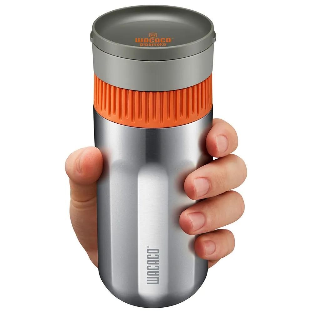 Wacaco Pipamoka Portable Coffee Maker 300 ml Orange/Stainless Steel